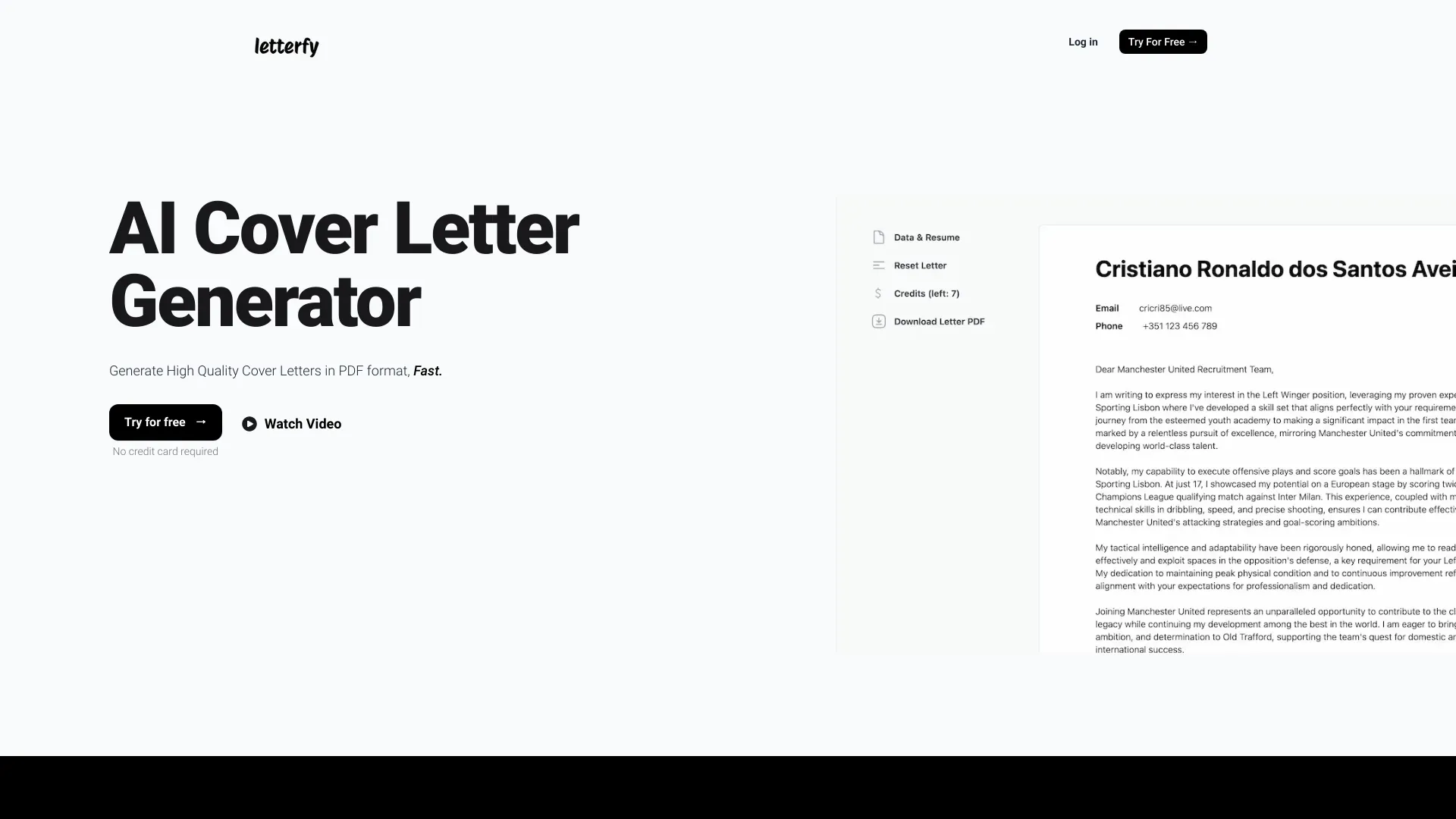 Letterfy image