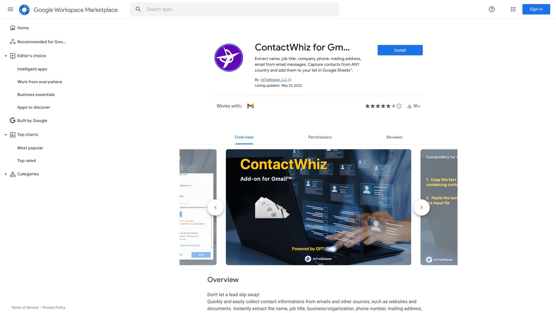Email Contact Extractor image