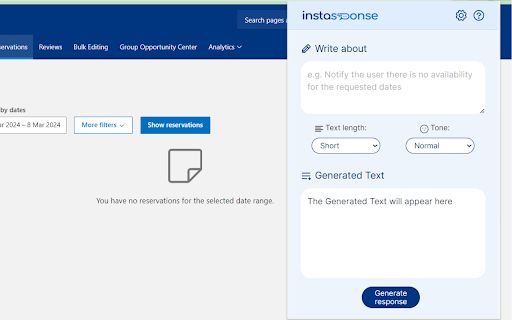 Instasponse AI image