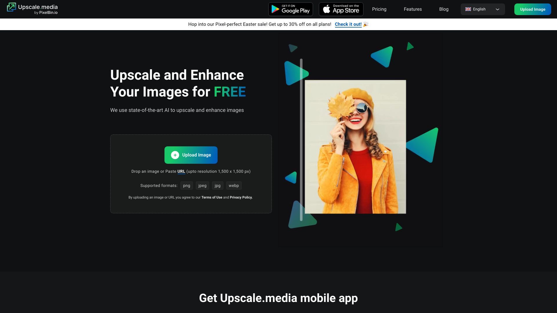 Upscale.media image