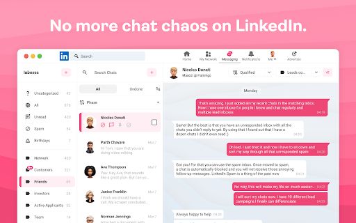 Flamingo - LinkedIn Messenger image