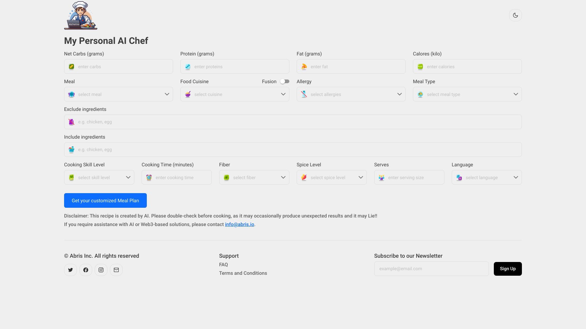 MyChef.live image