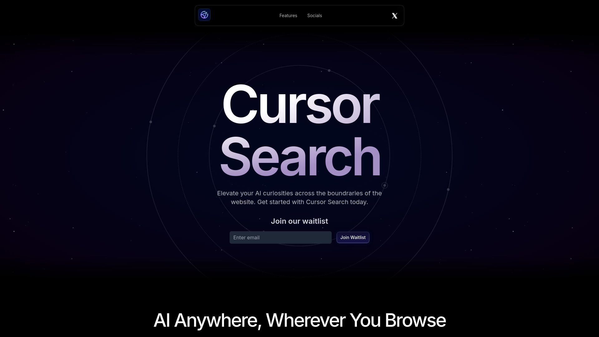 Cursor Search image