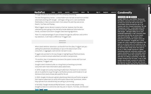Condensify image