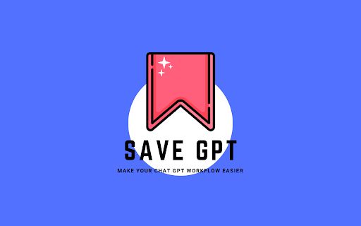 Save GPT Chrome Extension image