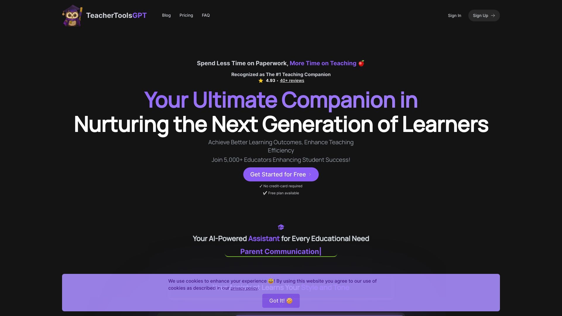 TeacherToolsGPT image