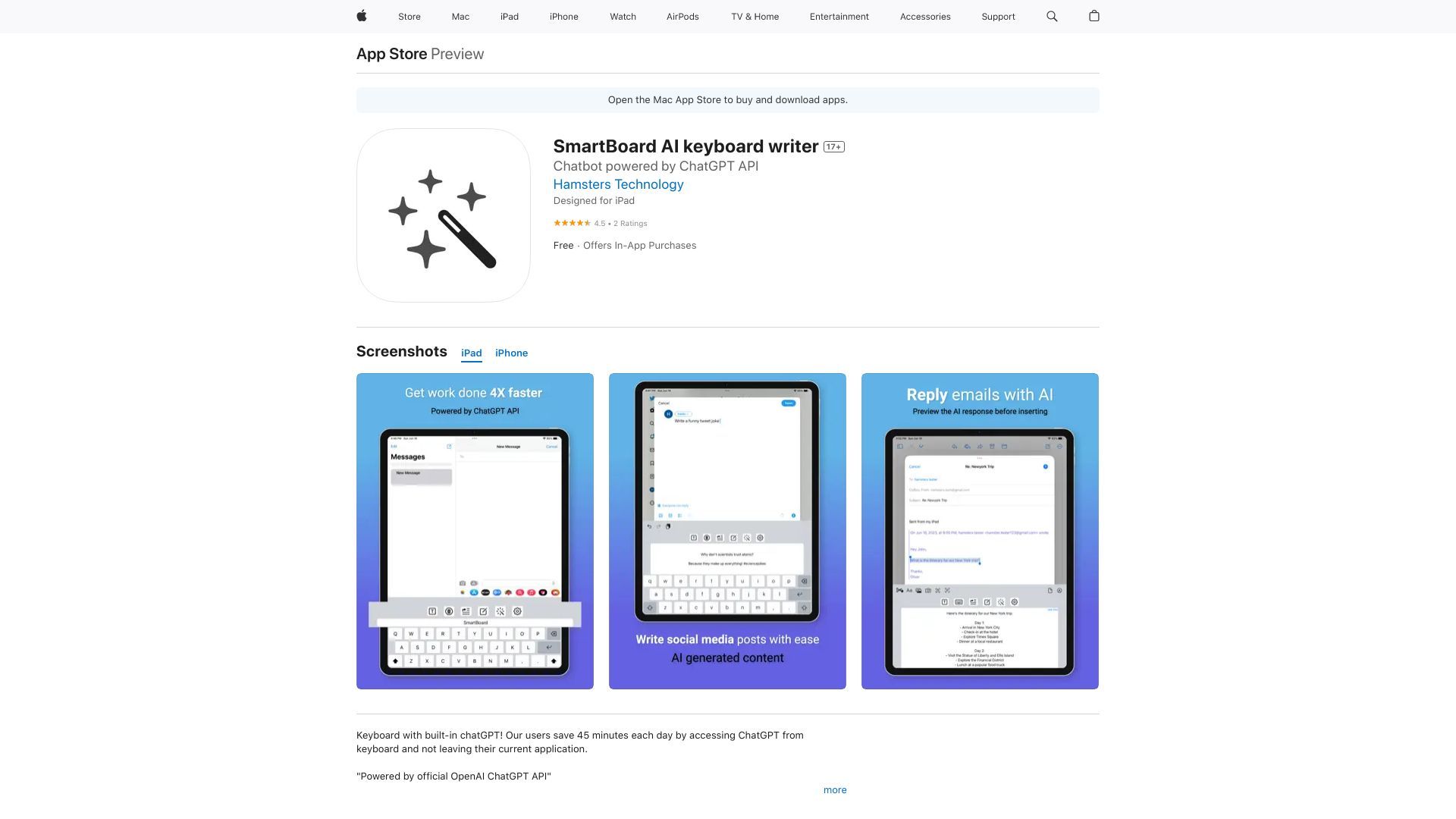 ChatGPT API image