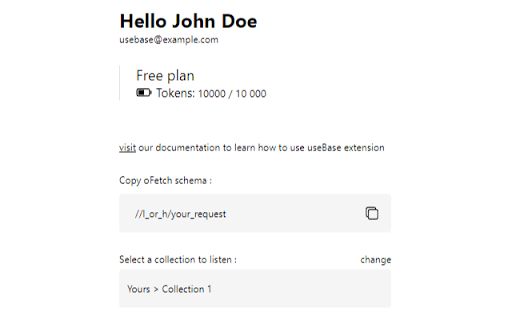 useBase Web Extension for Chrome image
