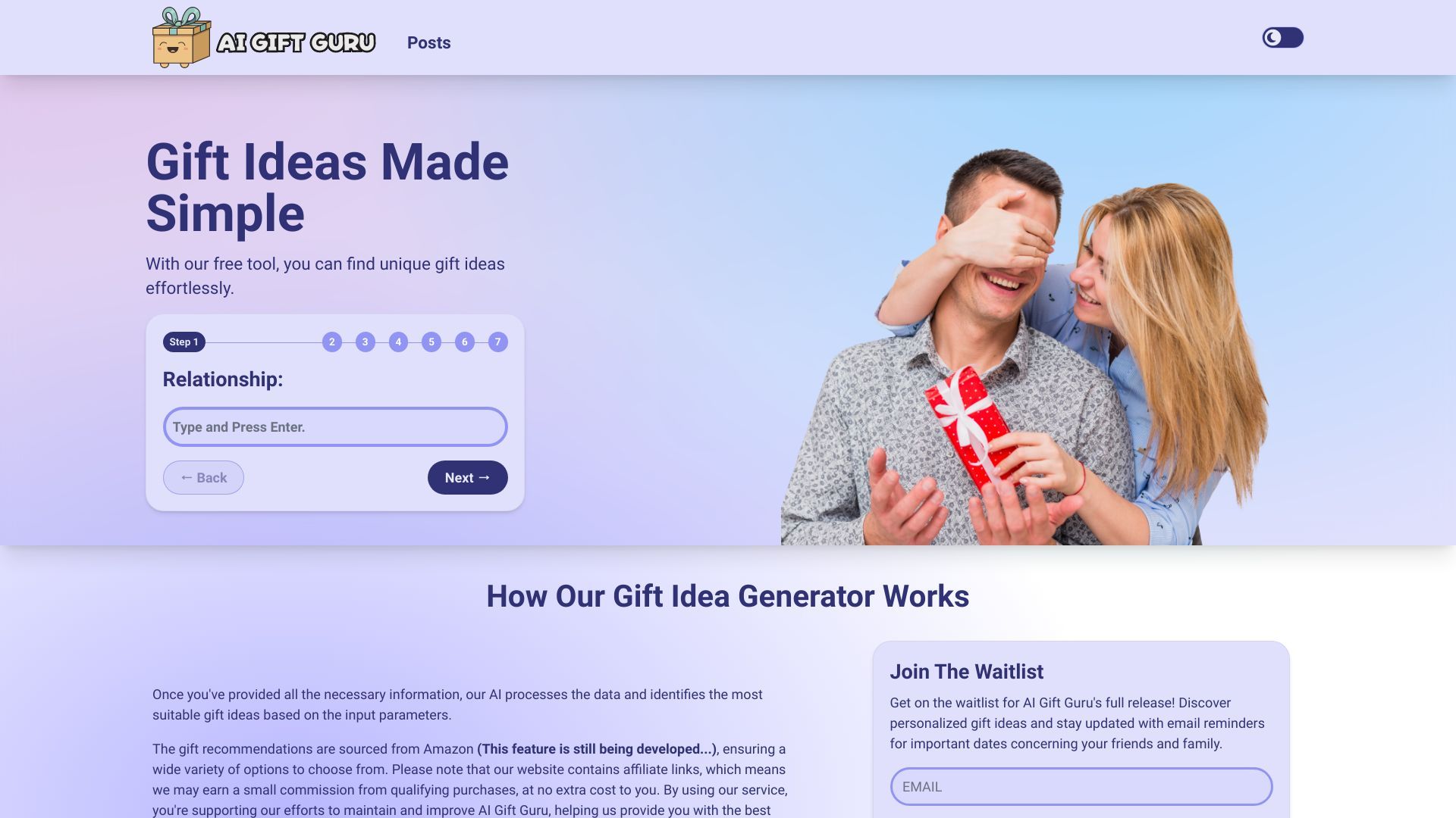 AI Gift Guru image