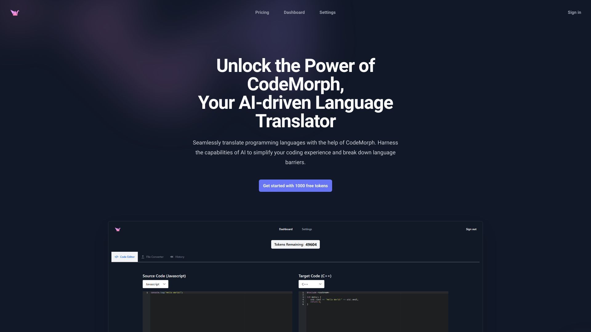 Code Translator image