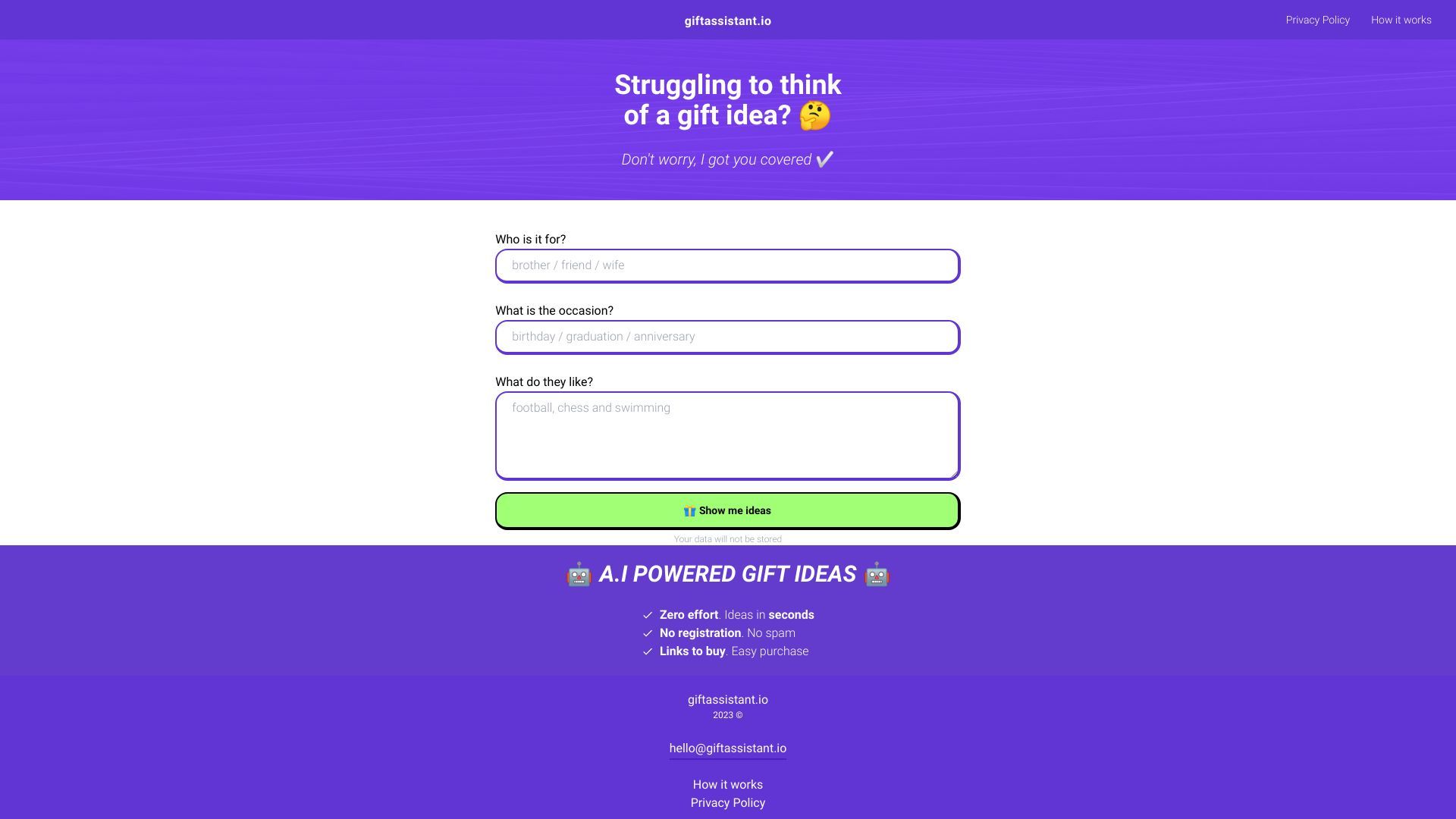 giftassistant.io image