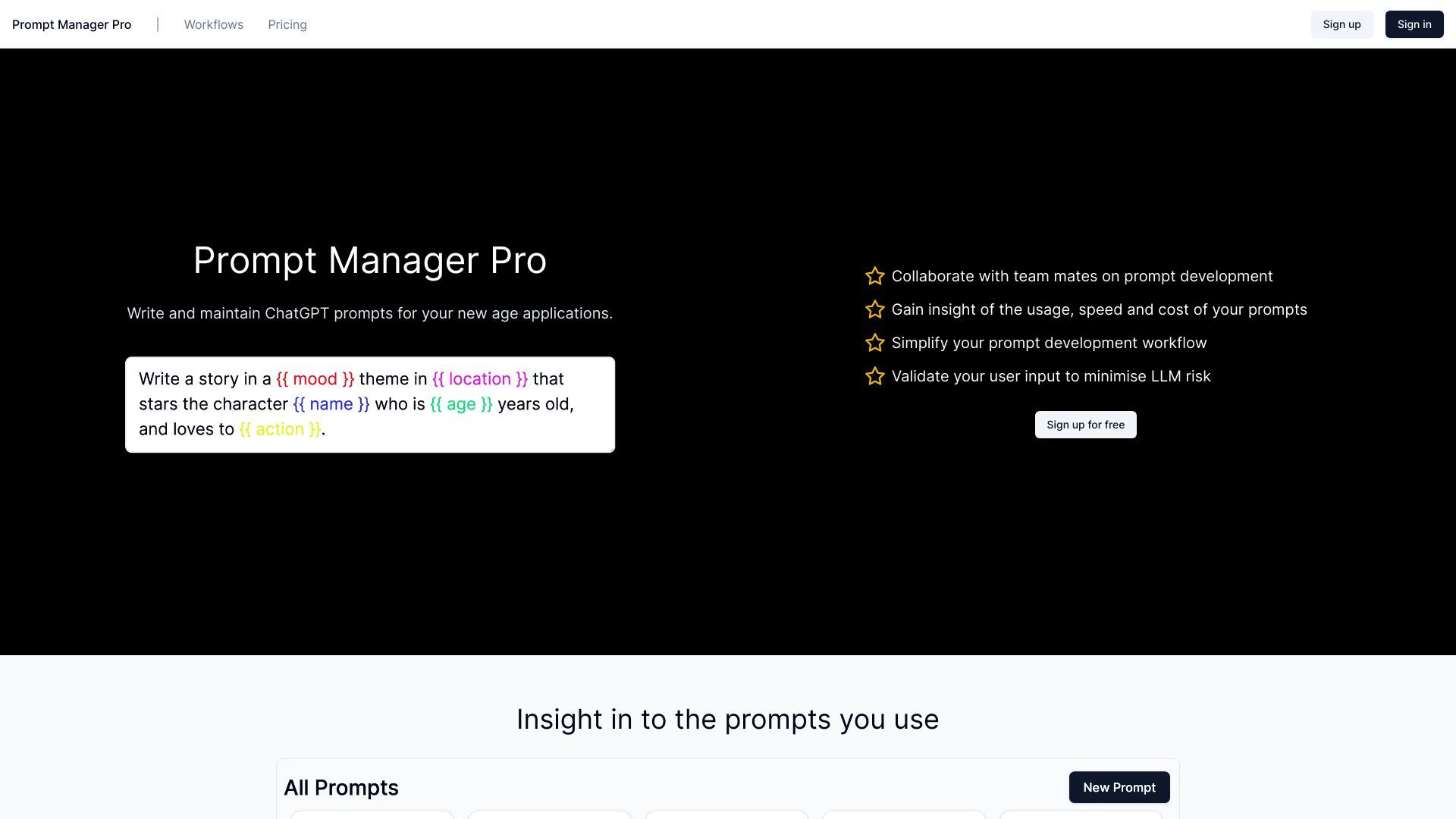 Prompt Manager Pro image