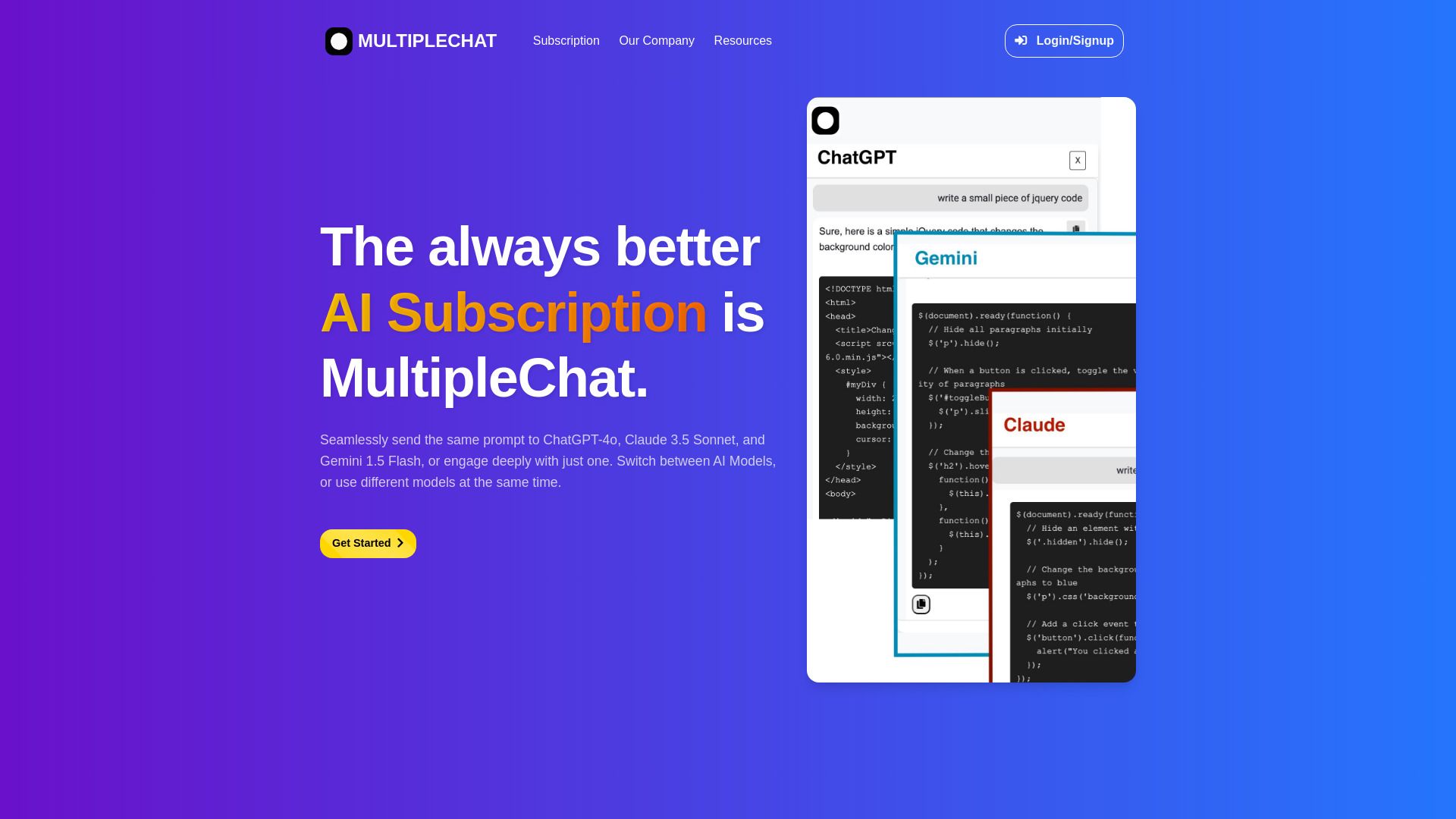 MultipleChat image