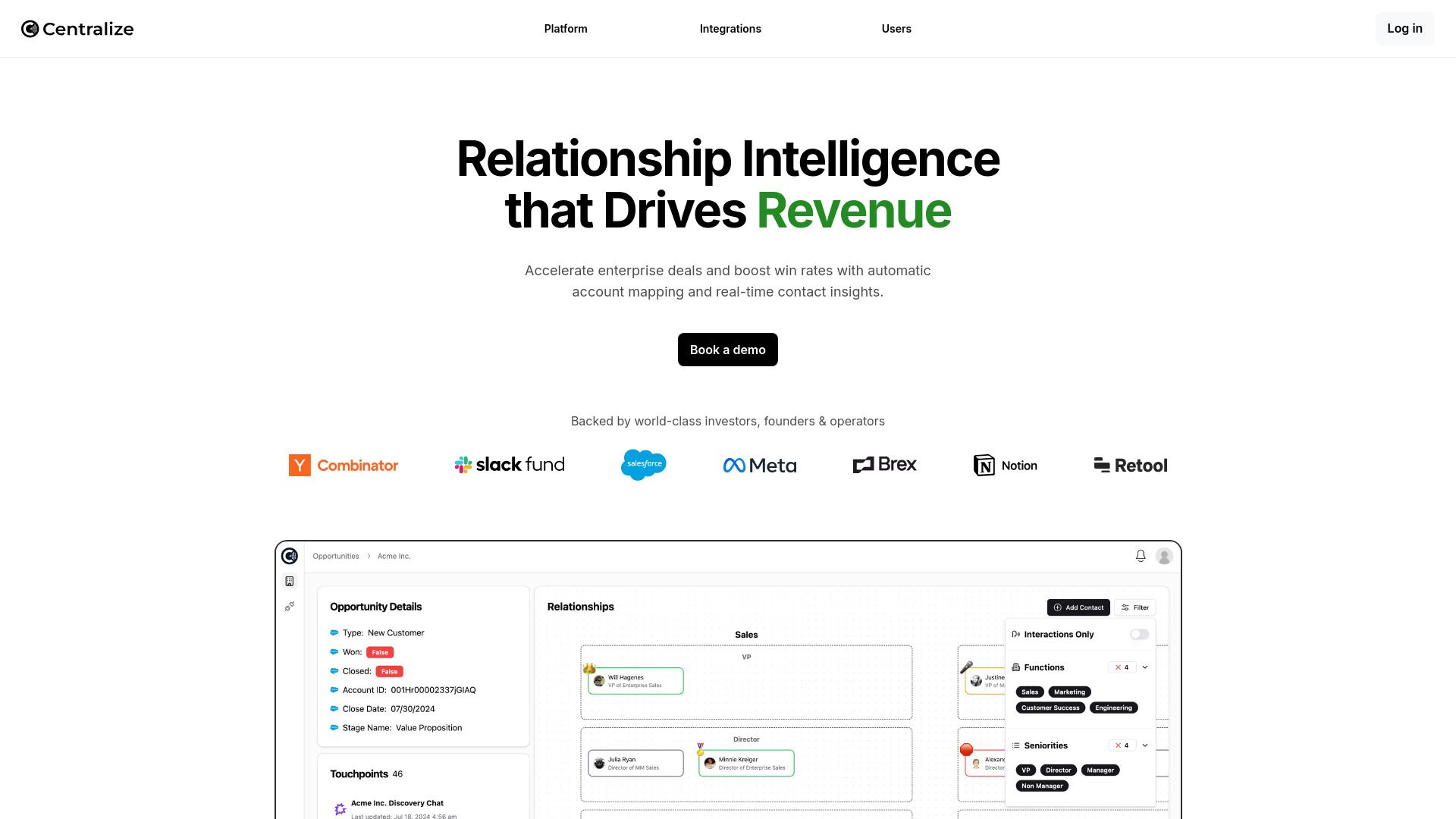 AI-Powered Relationship Intelligence Platform image