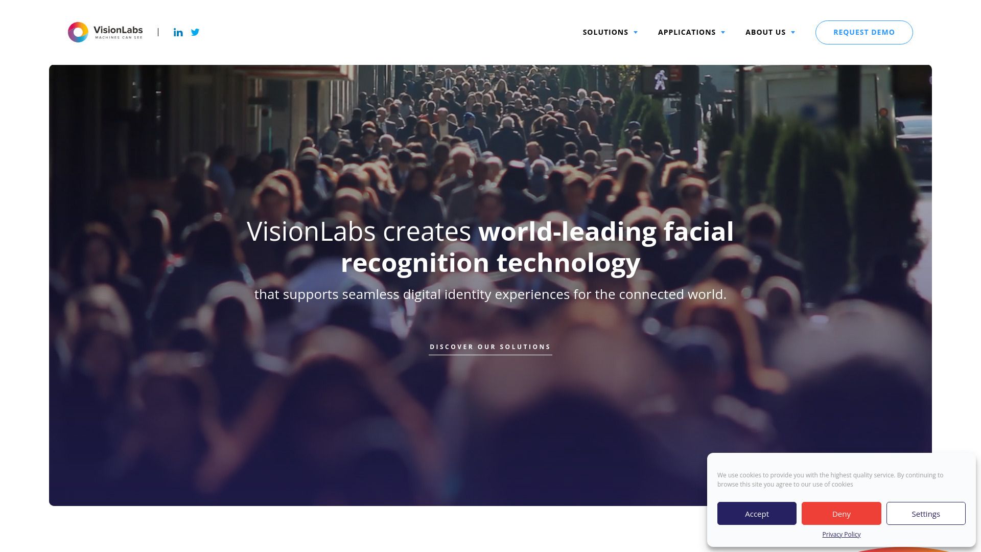 VisionLabs Facial Recognition Technology image