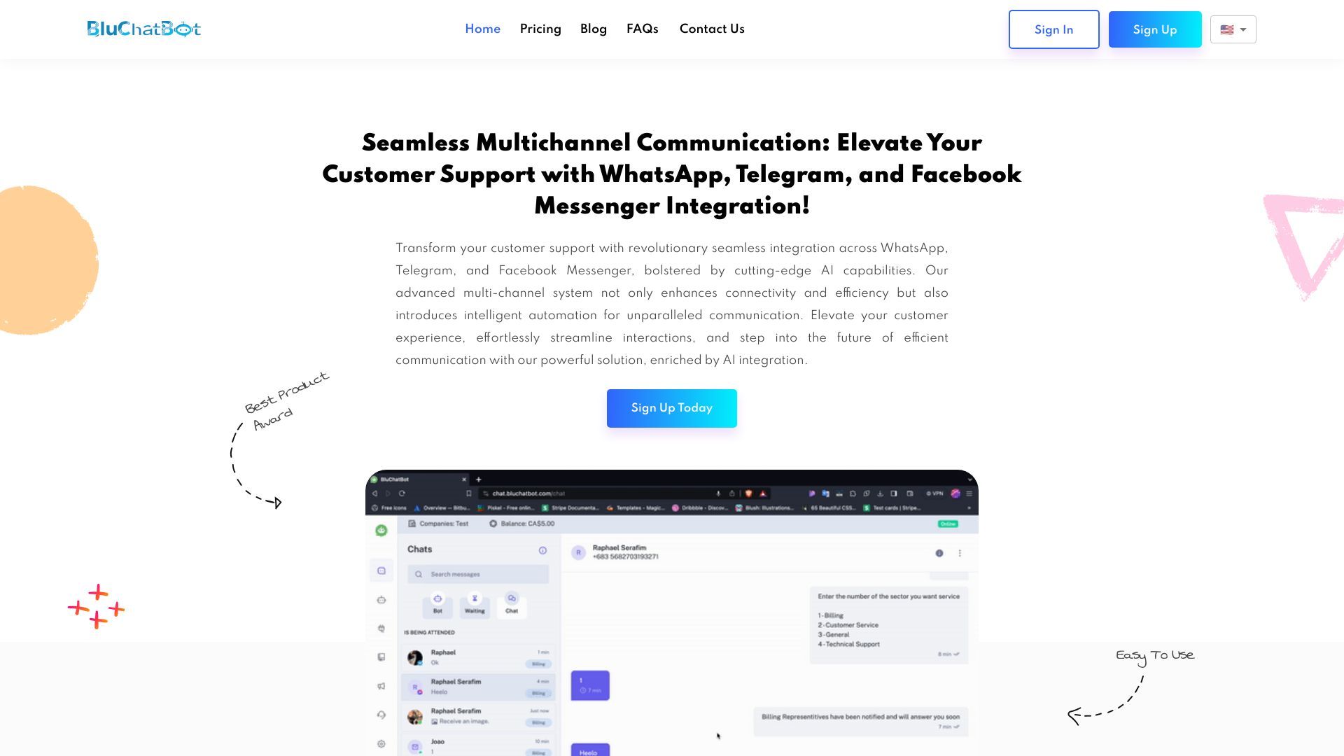 BluChatBot image