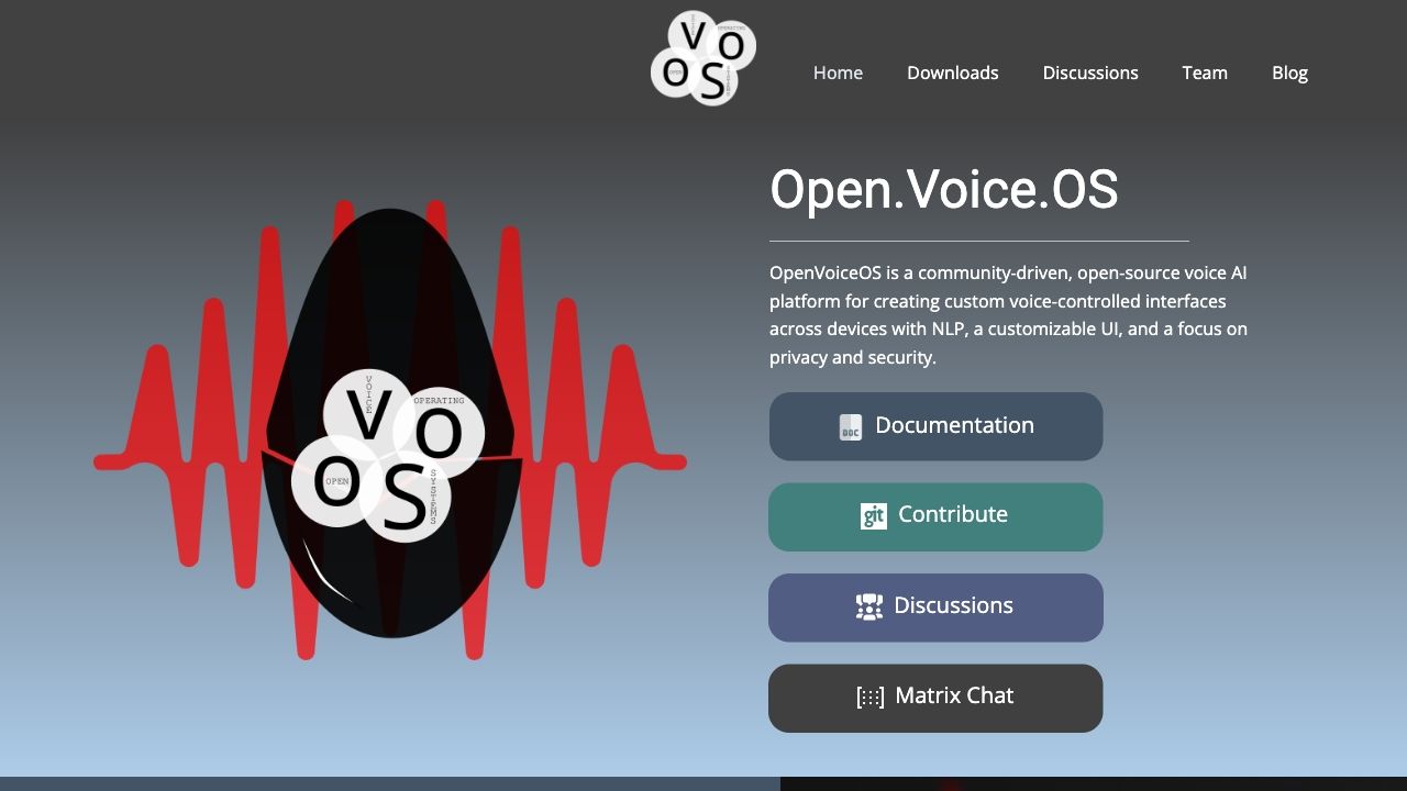 Open Voice OS image