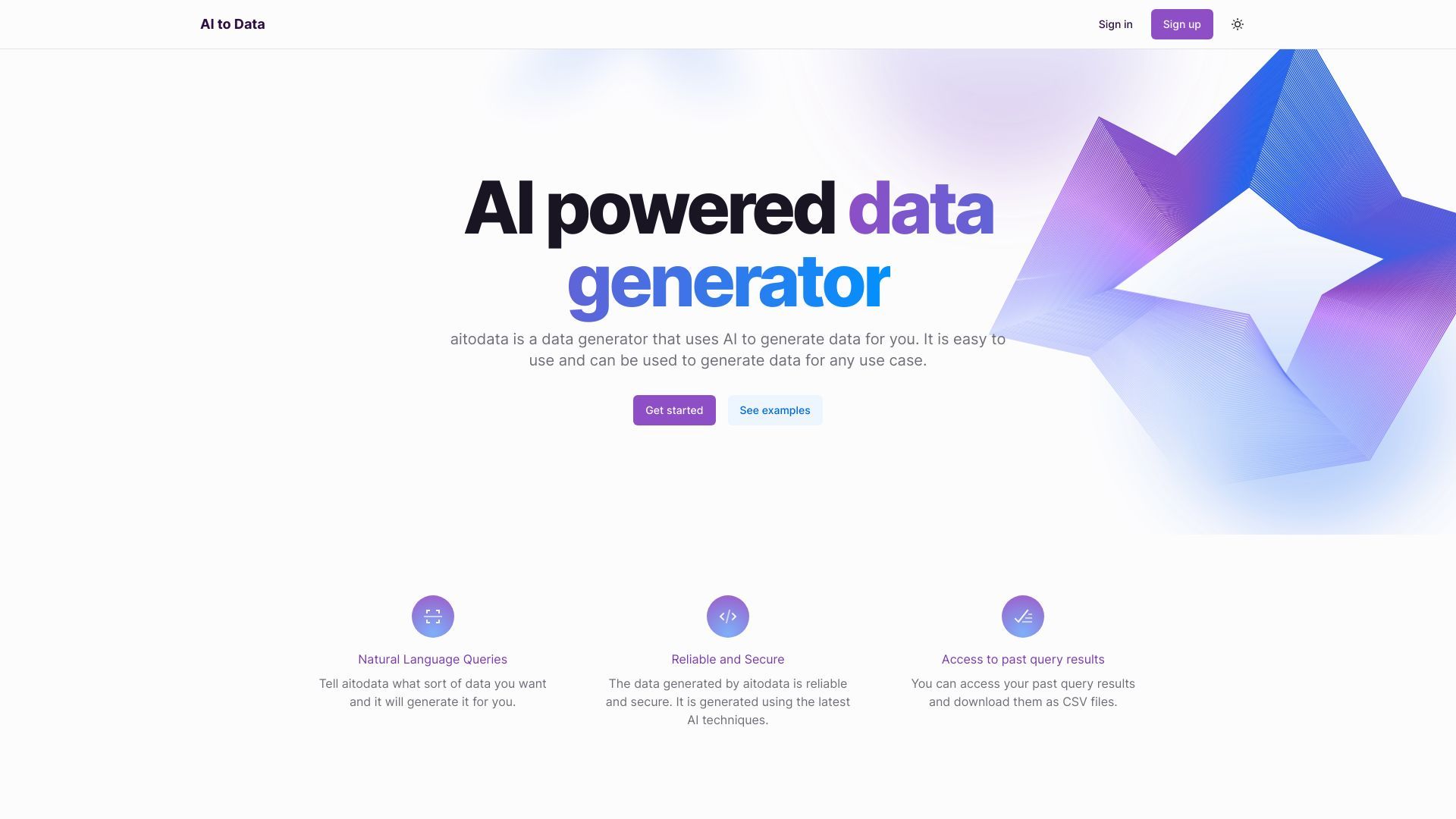 AI to Data image