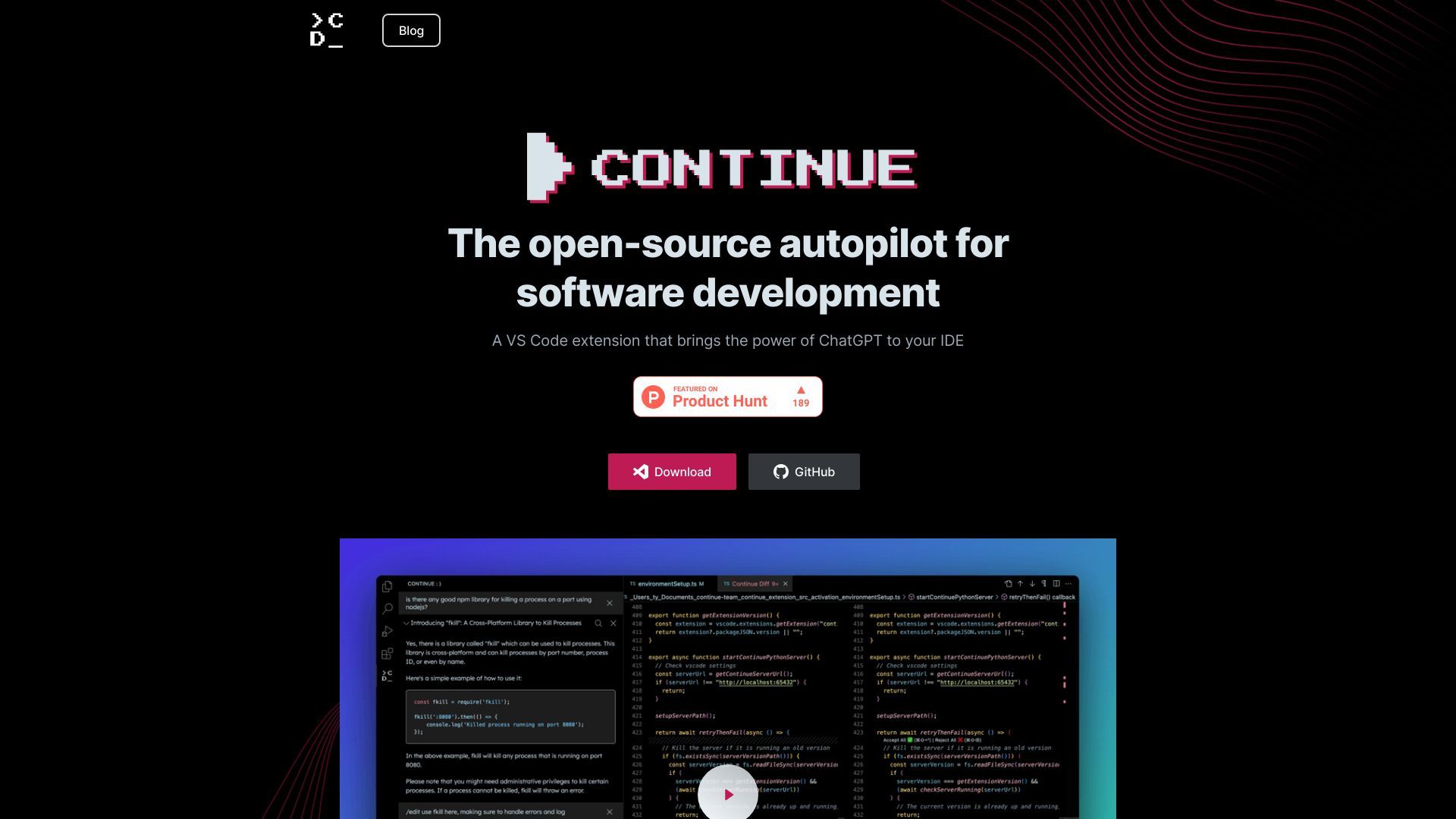 Continue image