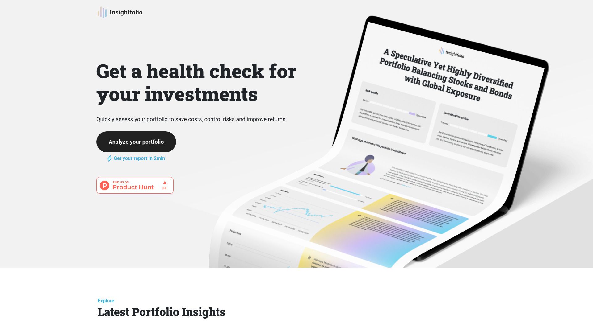 Insightfolio image