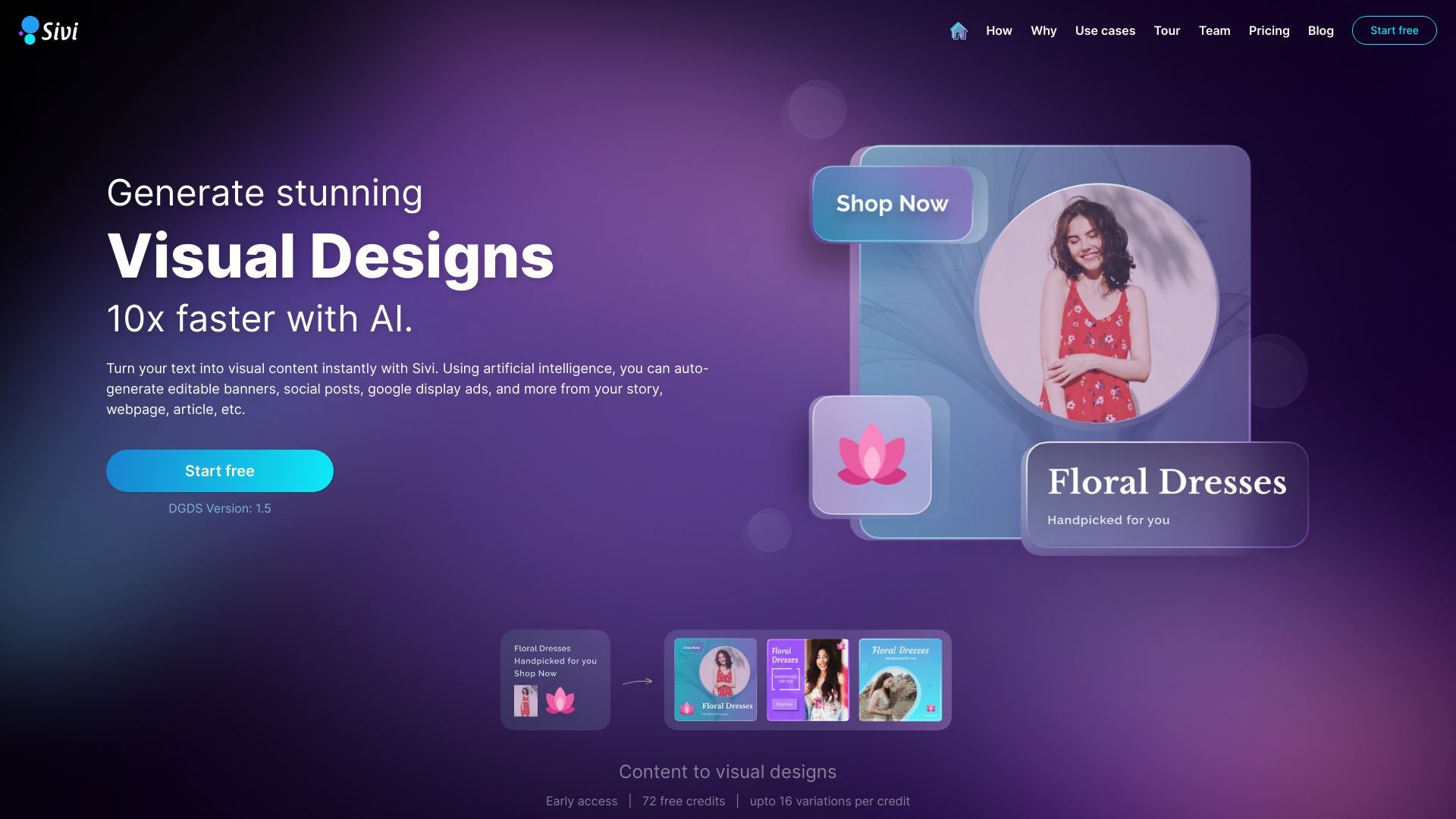 Sivi AI - Generate Instant Designs image