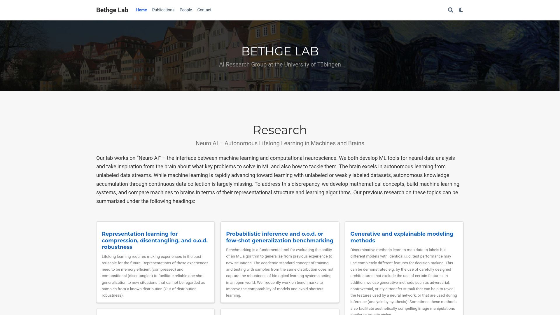 Bethge Lab image
